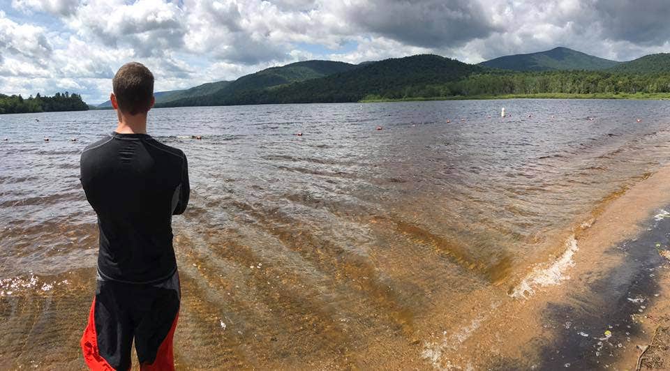 Camper-submitted photo at Lewey Lake Campground near Blue Mountain Lake, NY