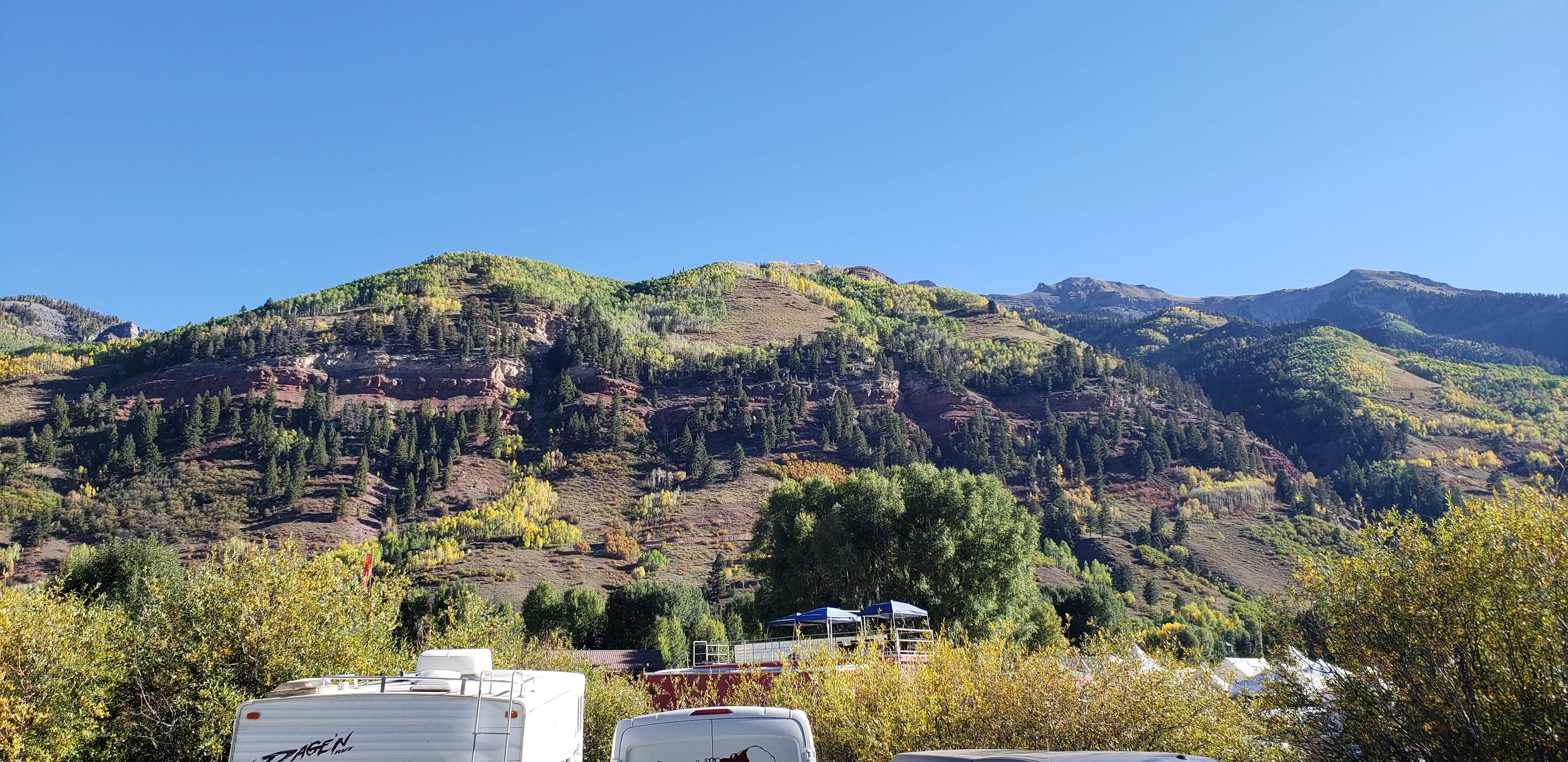 Camper-submitted photo at Telluride Town Park Campground near Ridgway, CO