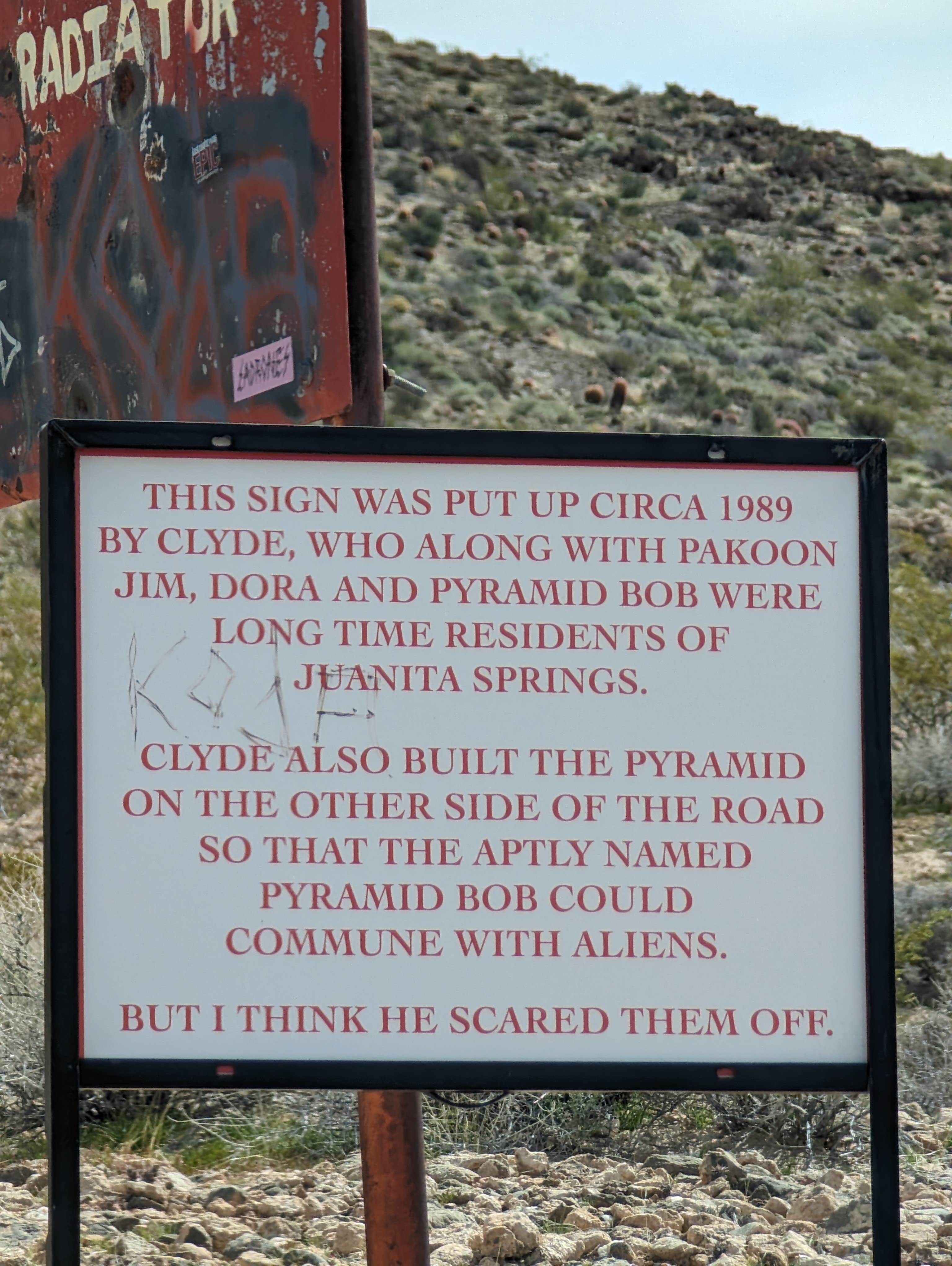 Camper-submitted photo at Gold Butte National Monument near Bunkerville, NV