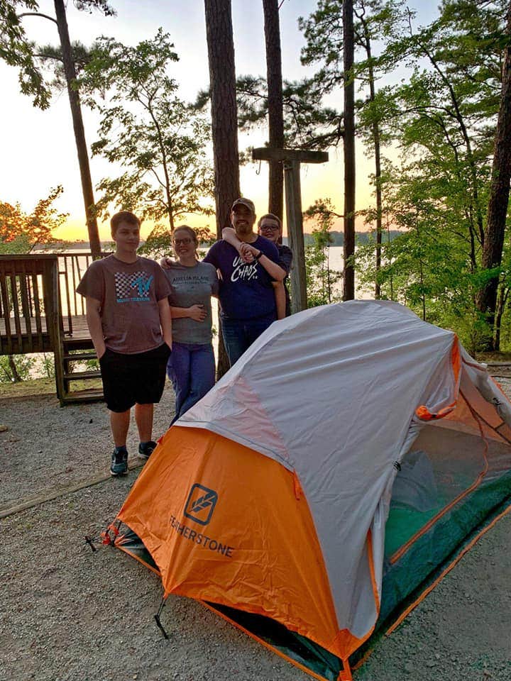 Amber W.'s photo at Mistletoe State Park Campground near Evans, GA