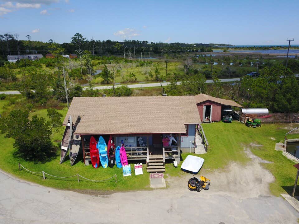Justin G.'s photo of a cabin at Cedar Creek Campground & Marina near Bridgeton, NC