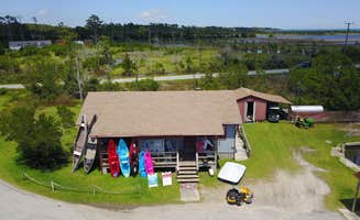 Justin G.'s photo of a cabin at Cedar Creek Campground & Marina near New Bern, NC