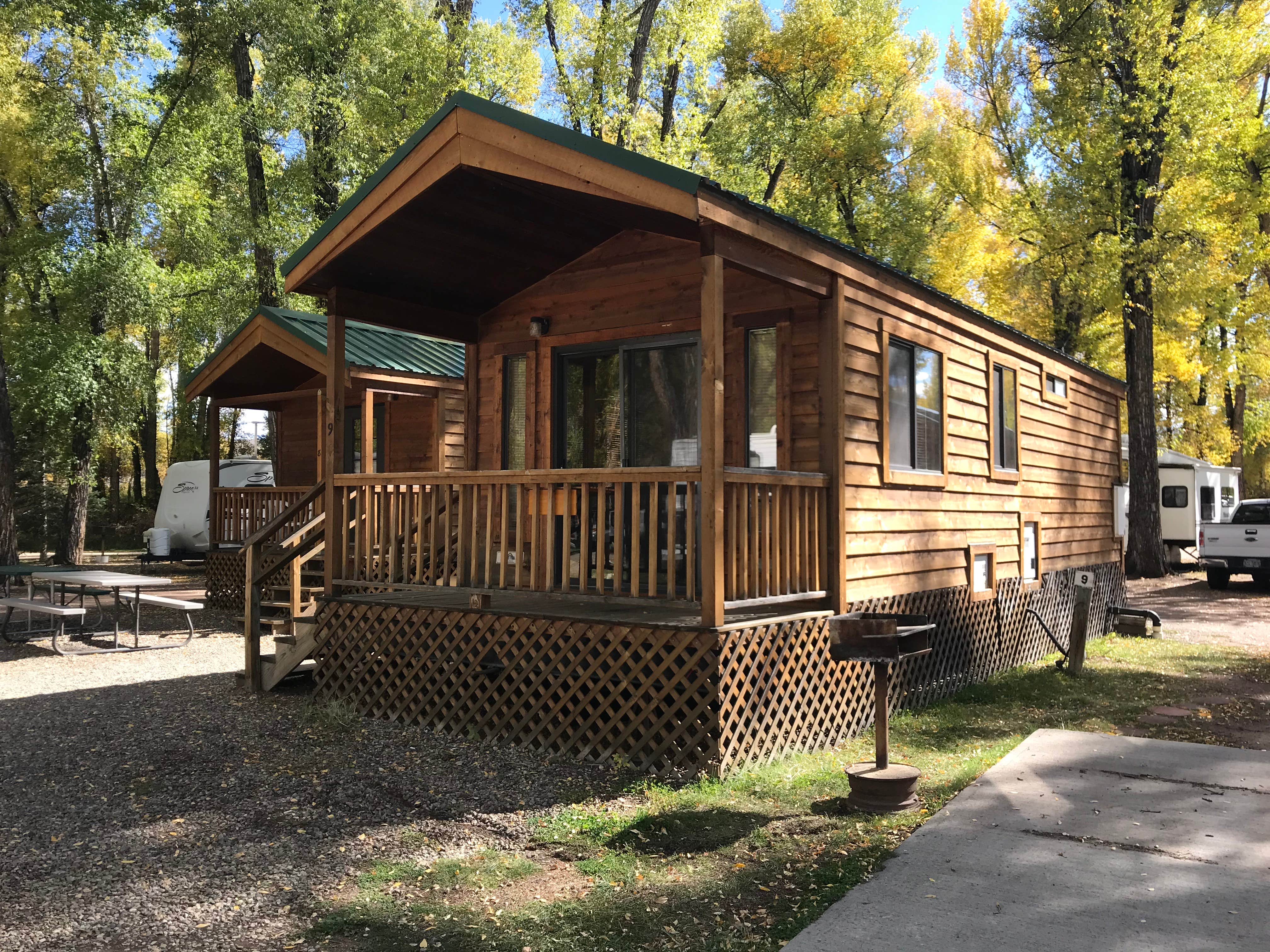Robert E.'s photo of a cabin at Mountain Time RV Park & Cabins (Formerly Tall Texan) near Hotchkiss, CO