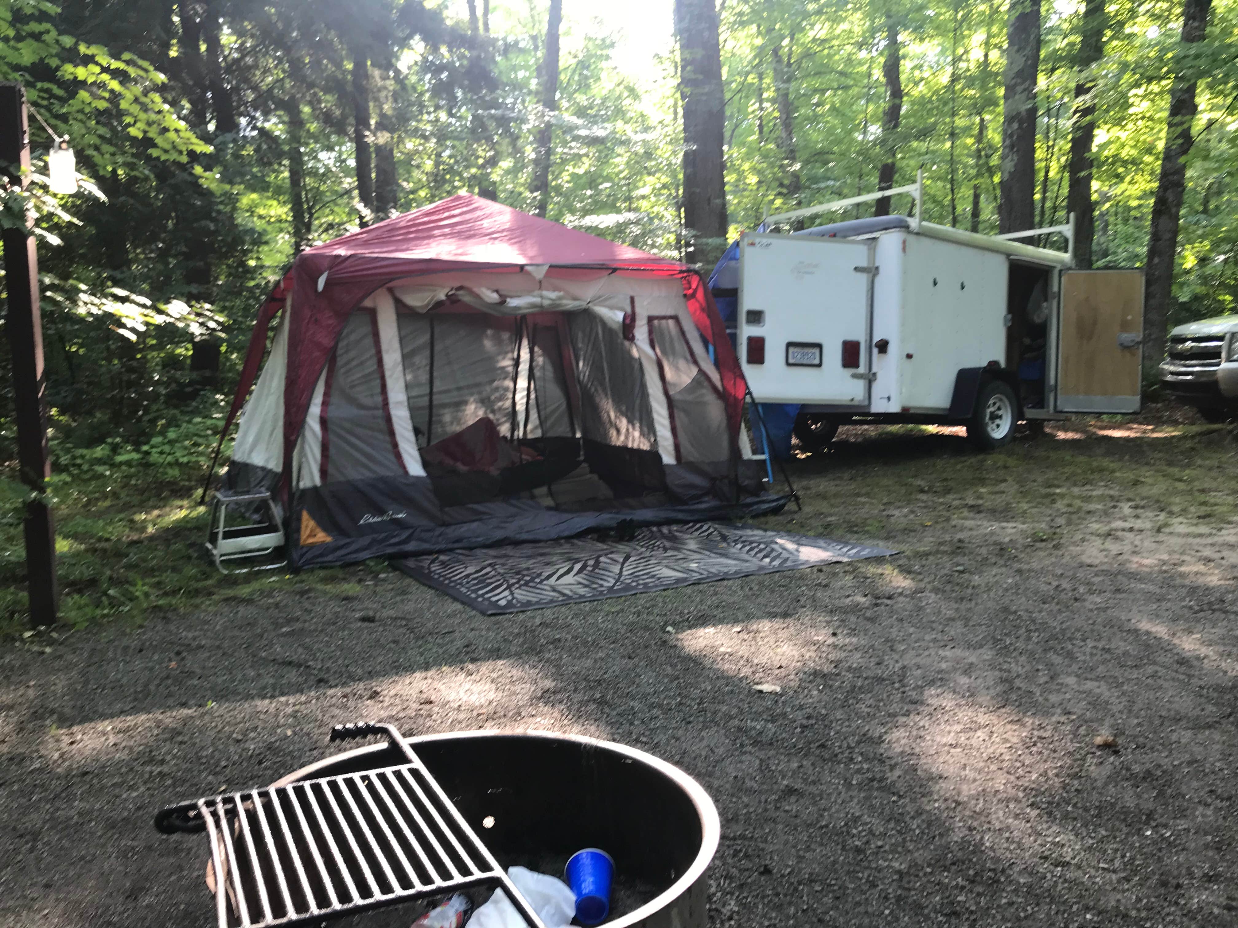 Nikki M.'s photo at Au Train Lake Campground near Au Train, MI