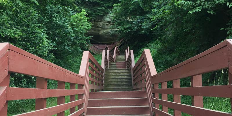 Camper submitted image from Ash Grove Campground — Indian Cave State Park