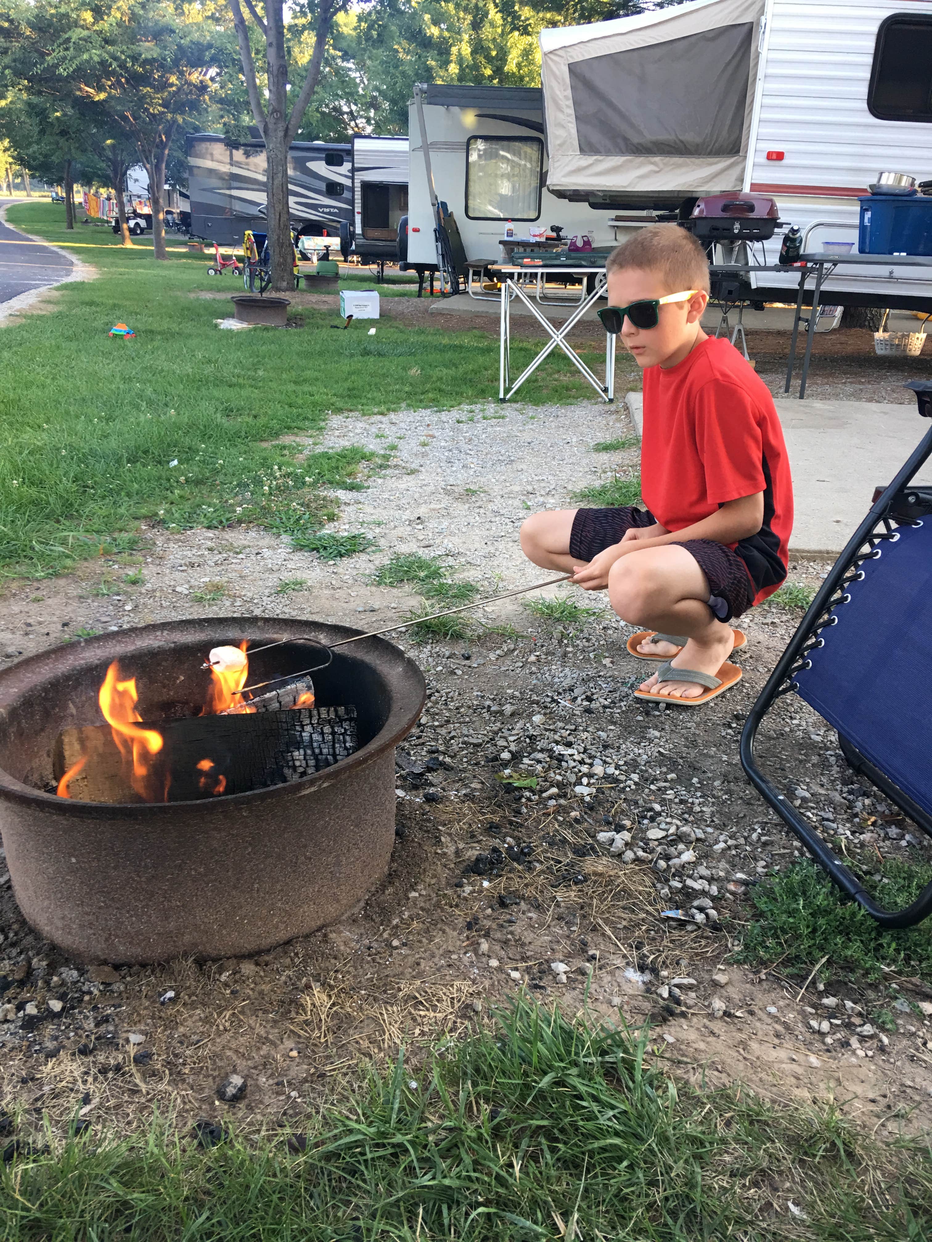 Derrick  P.'s photo at Yogi Bear's Jellystone Park™ at Barton Lake near Hamilton, IN