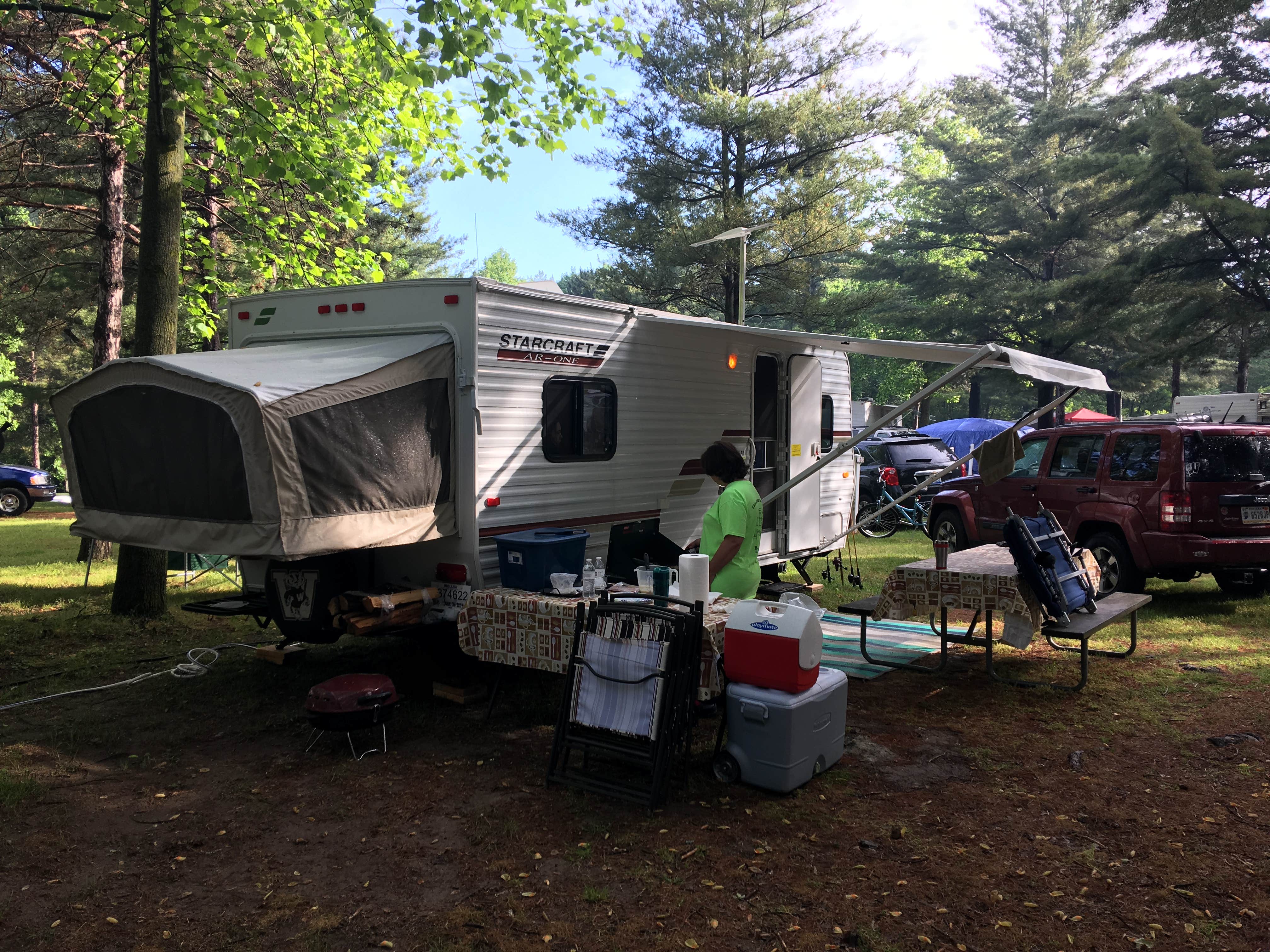 Derrick  P.'s photo of rv camping at Twin Mills Camping Resort near Kendallville, IN