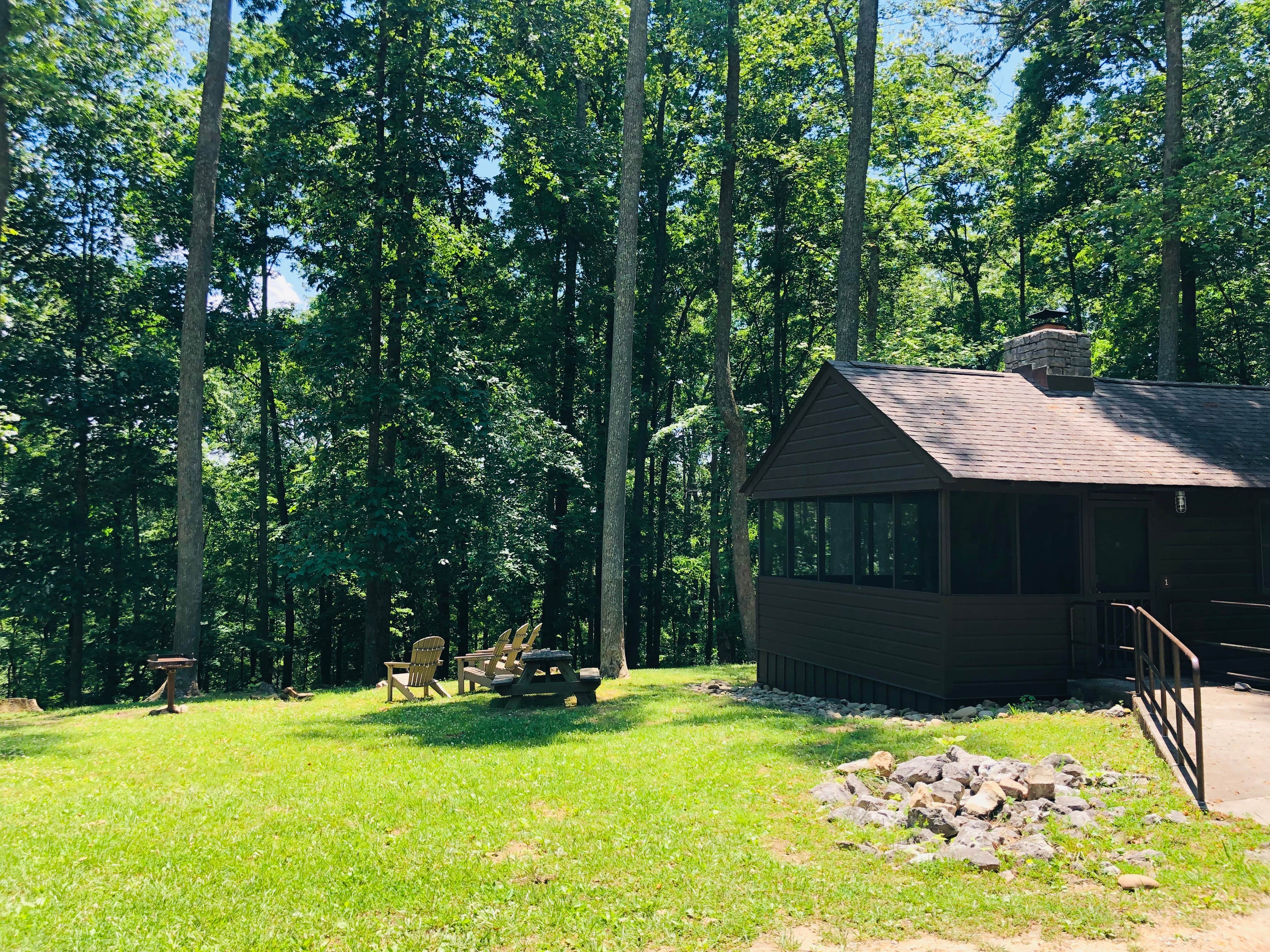 Lori H.'s photo of a cabin at West Campground — Norris Dam State Park near Maynardville, TN