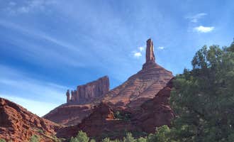 Camping near Fisher Towers Campground: Castleton Tower, Castle Valley, Utah