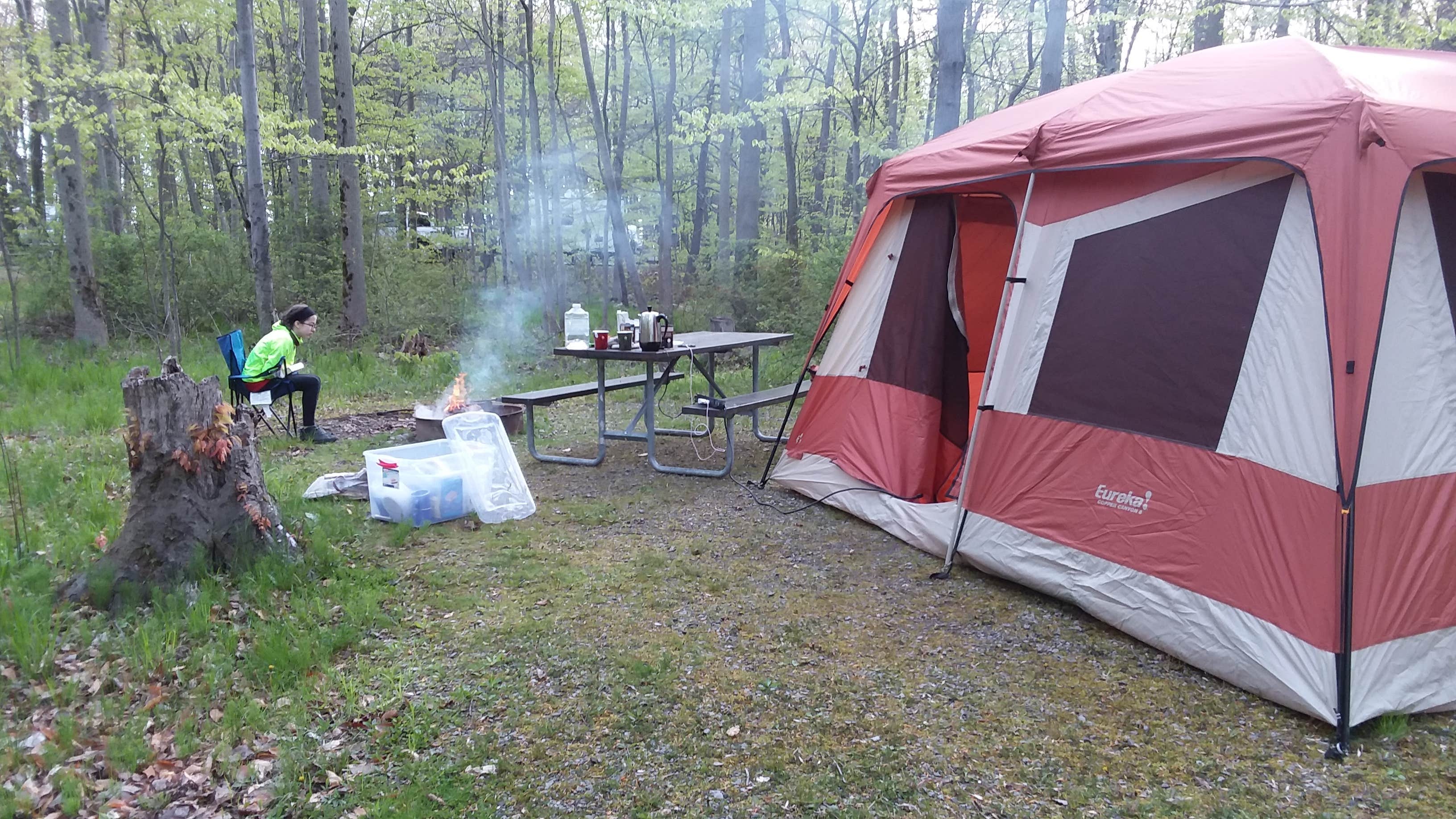 Camper-submitted photo at Lakeside State Park Campground near Adams Basin, NY