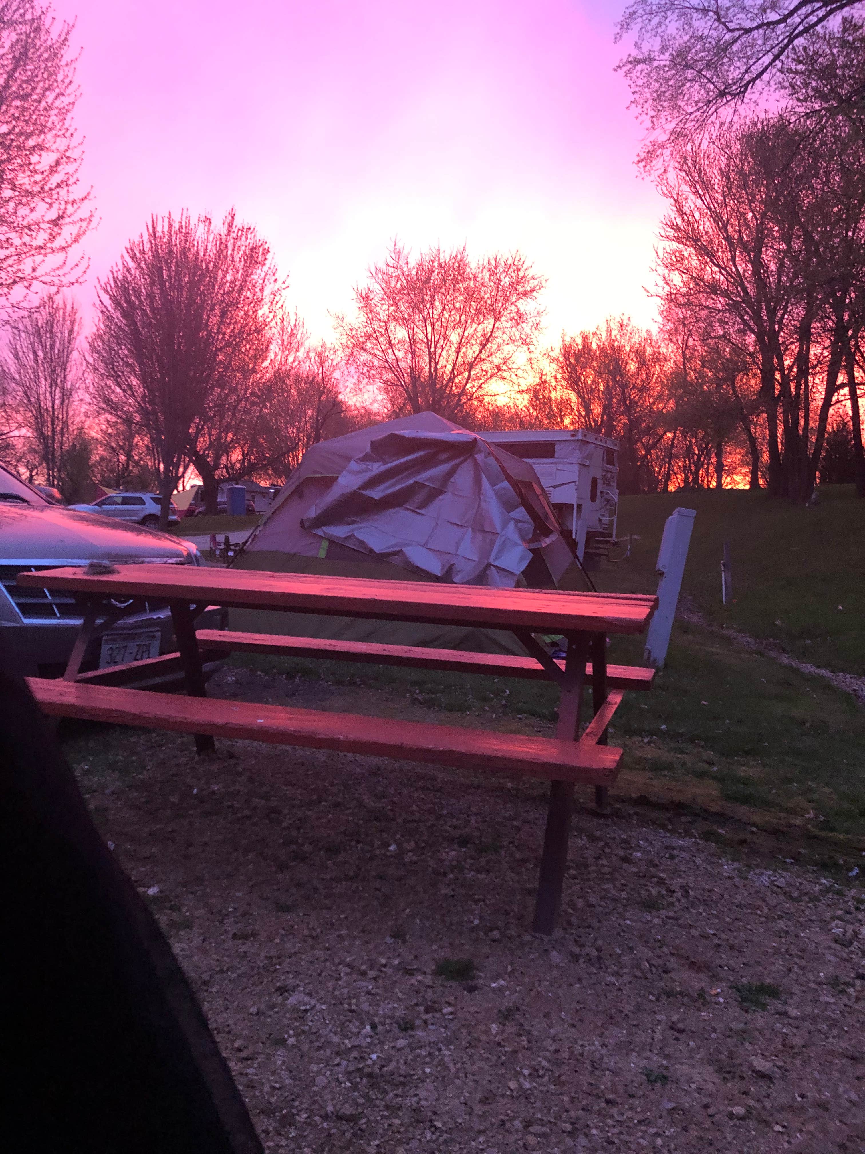 Camper-submitted photo at Palace Campground near Lena, IL