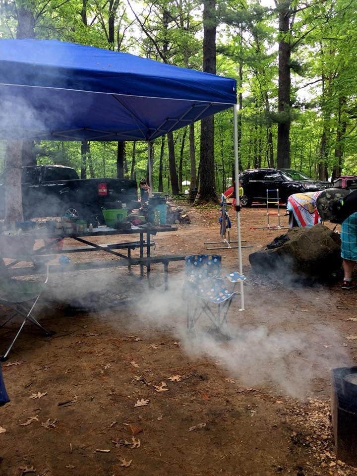 Siobhan R.'s photo at Cliffwood Campground — Mirror Lake State Park near Lake Delton, WI