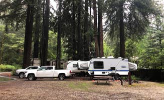 Corrie G.'s photo of rv camping at Santa Cruz Redwoods RV Resort near Menlo Park, CA