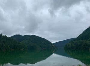 Blue River Reservoir Roadside Camping