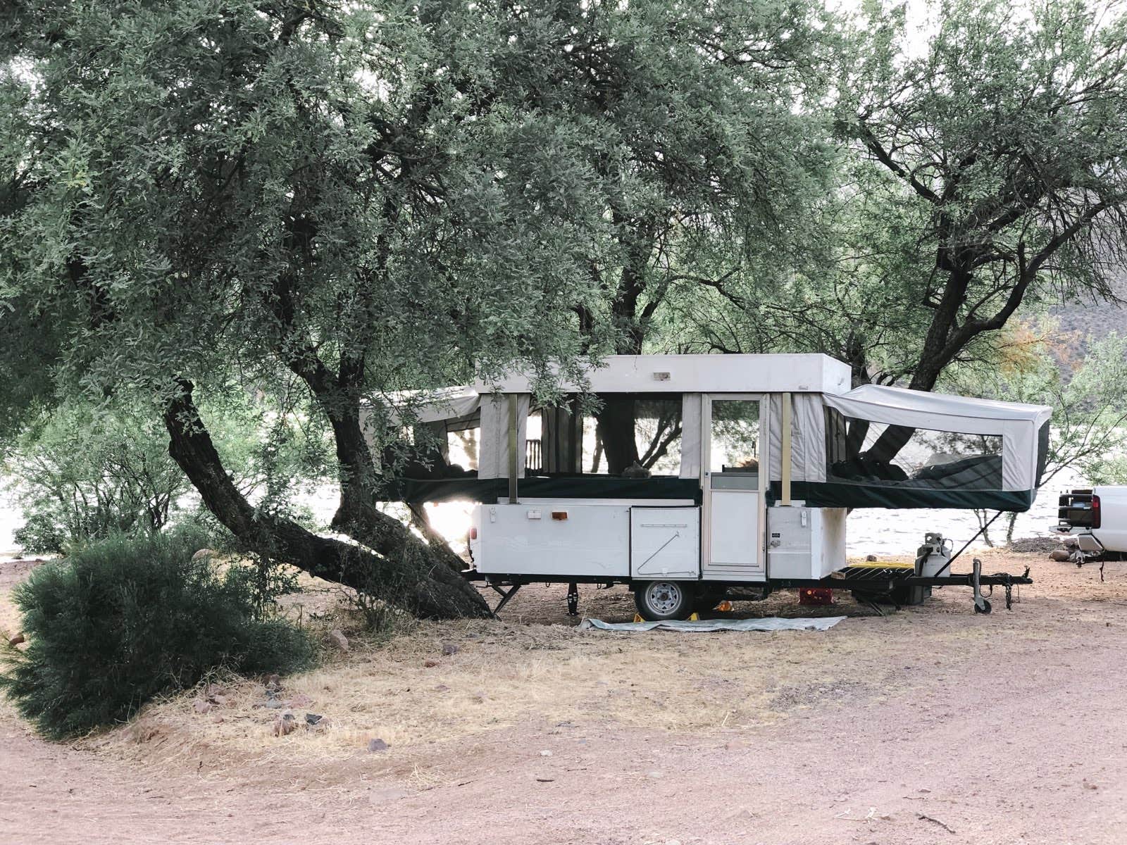 Nolan S.'s photo of rv camping at Burnt Corral Campground near Roosevelt, AZ