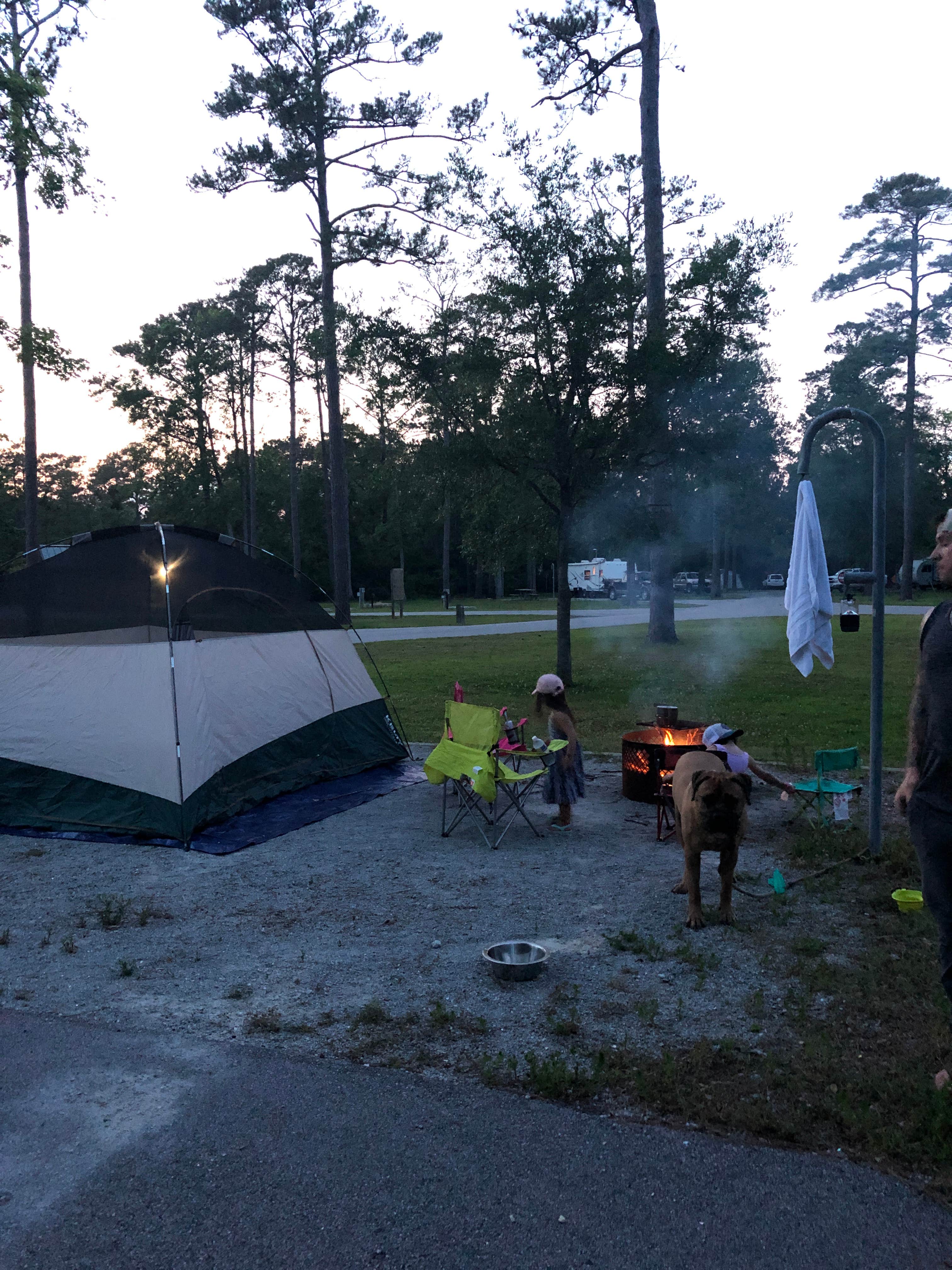 Lacey  B.'s photo at Cedar Point Campground near North Topsail Beach, NC