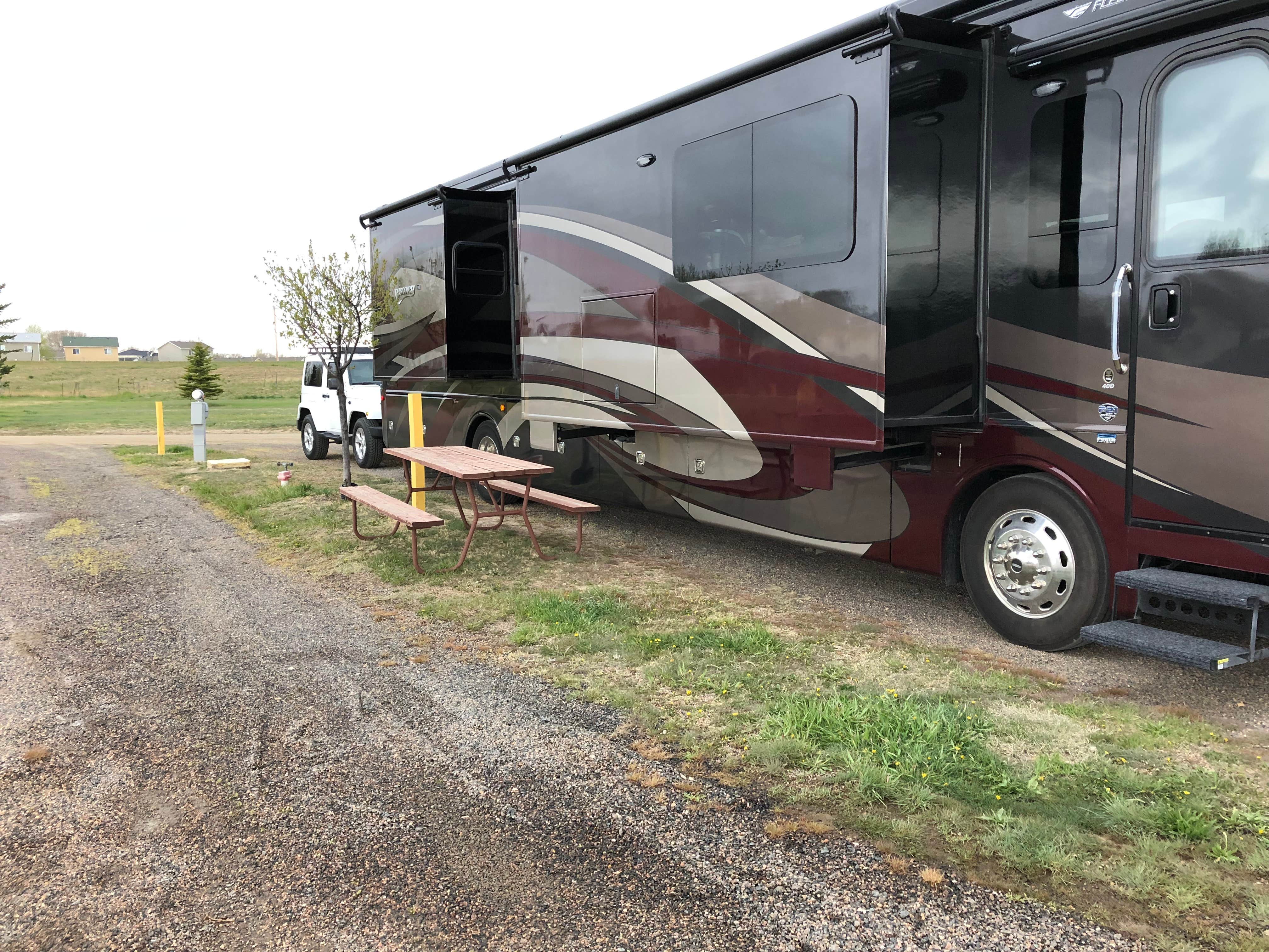 Jeanne S.'s photo of rv camping at RJourney Laramie RV Resort (formerly Laramie KOA) near Granite Canon, WY