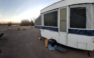 Krista Z.'s photo of rv camping at Hacienda Campground — Roper Lake State Park near Clifton, AZ