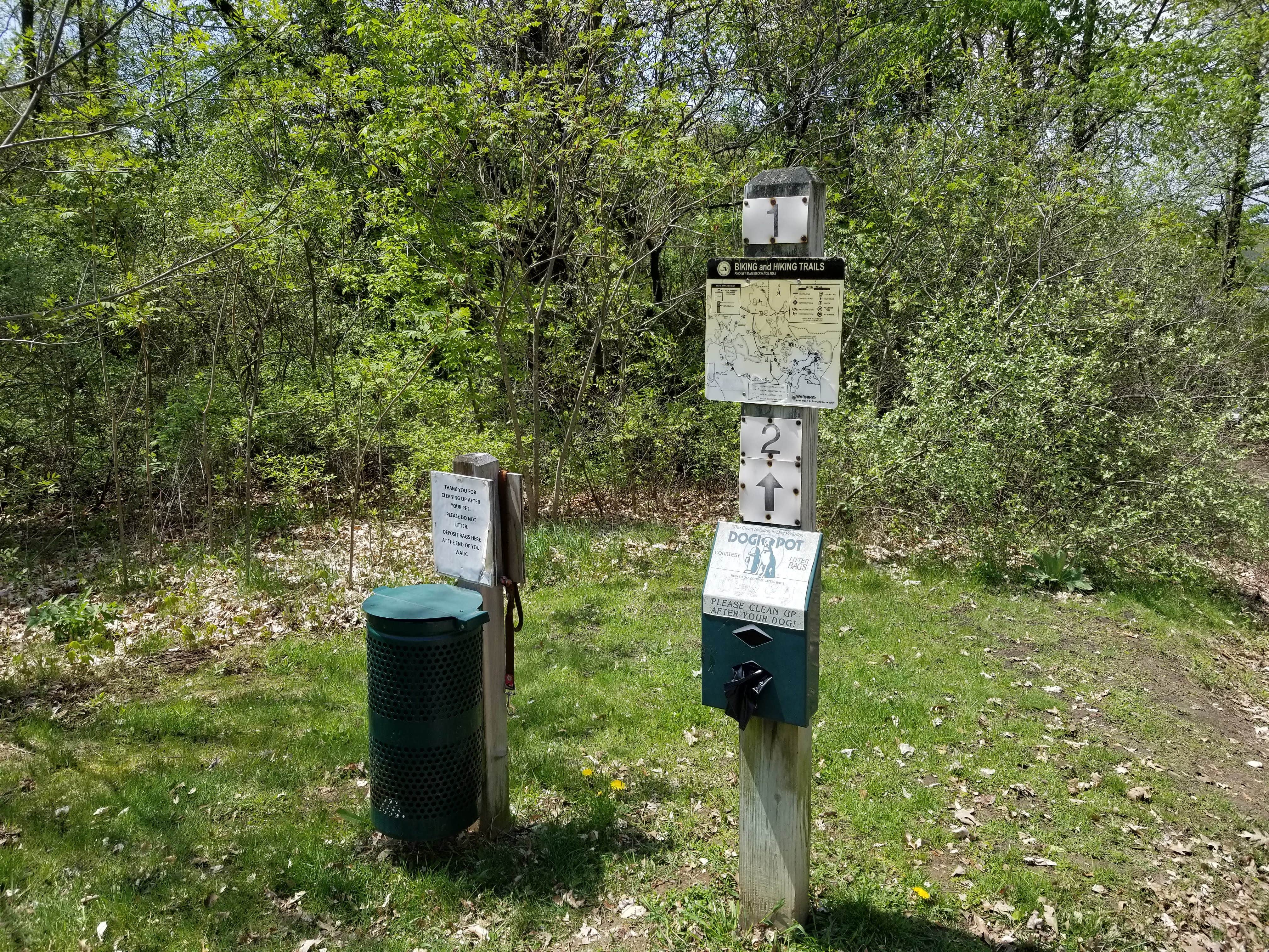 Camper-submitted photo at Blind Lake Rustic Campground — Pinckney Recreation Area near New Hudson, MI