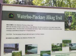 Blind Lake Rustic Campground — Pinckney Recreation Area