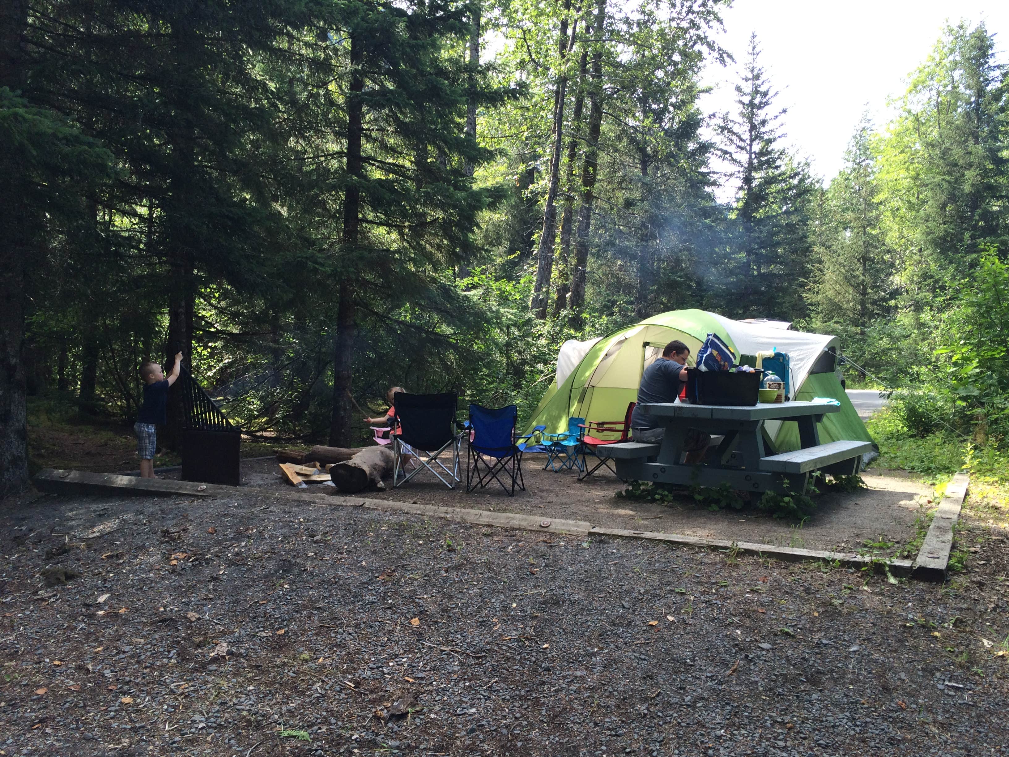 Staci J.'s photo at Williwaw Campground near Hope, AK