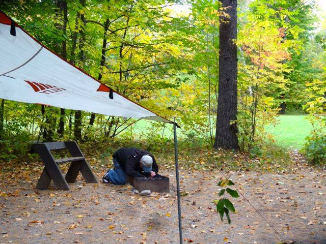 Camper-submitted photo at Daisy Field Campground — Potawatomi State Park near Sister Bay, WI