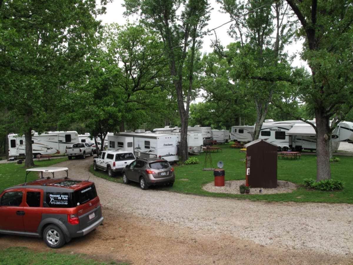 Sherry S.'s photo of rv camping at Pheasant Acres RV Park near Bunker, MO