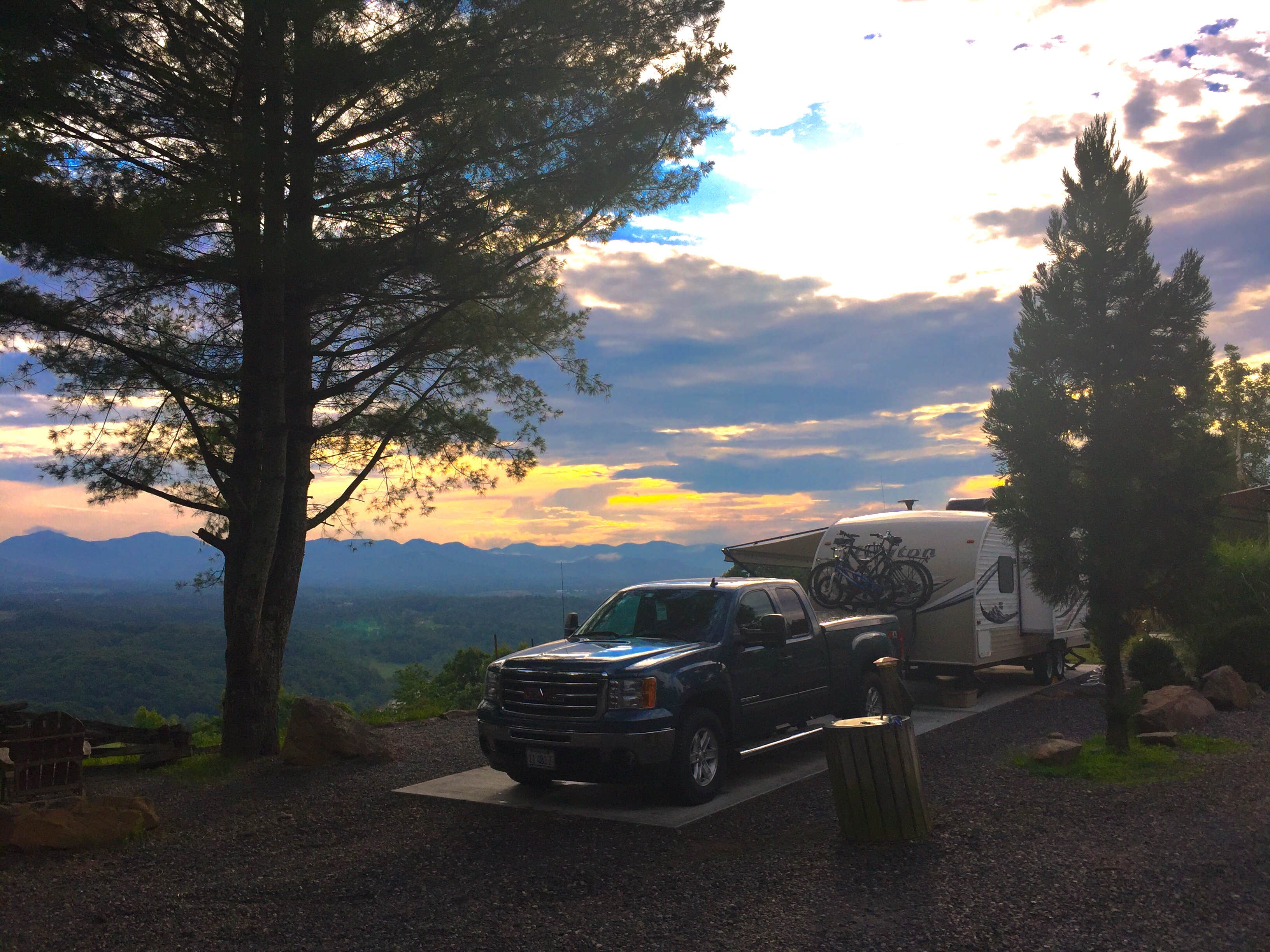 Camper-submitted photo at Campfire Lodgings near Barnardsville, NC