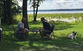 Jeff G.'s photo of camping with pets at Thomson Causeway near Morrison, IL