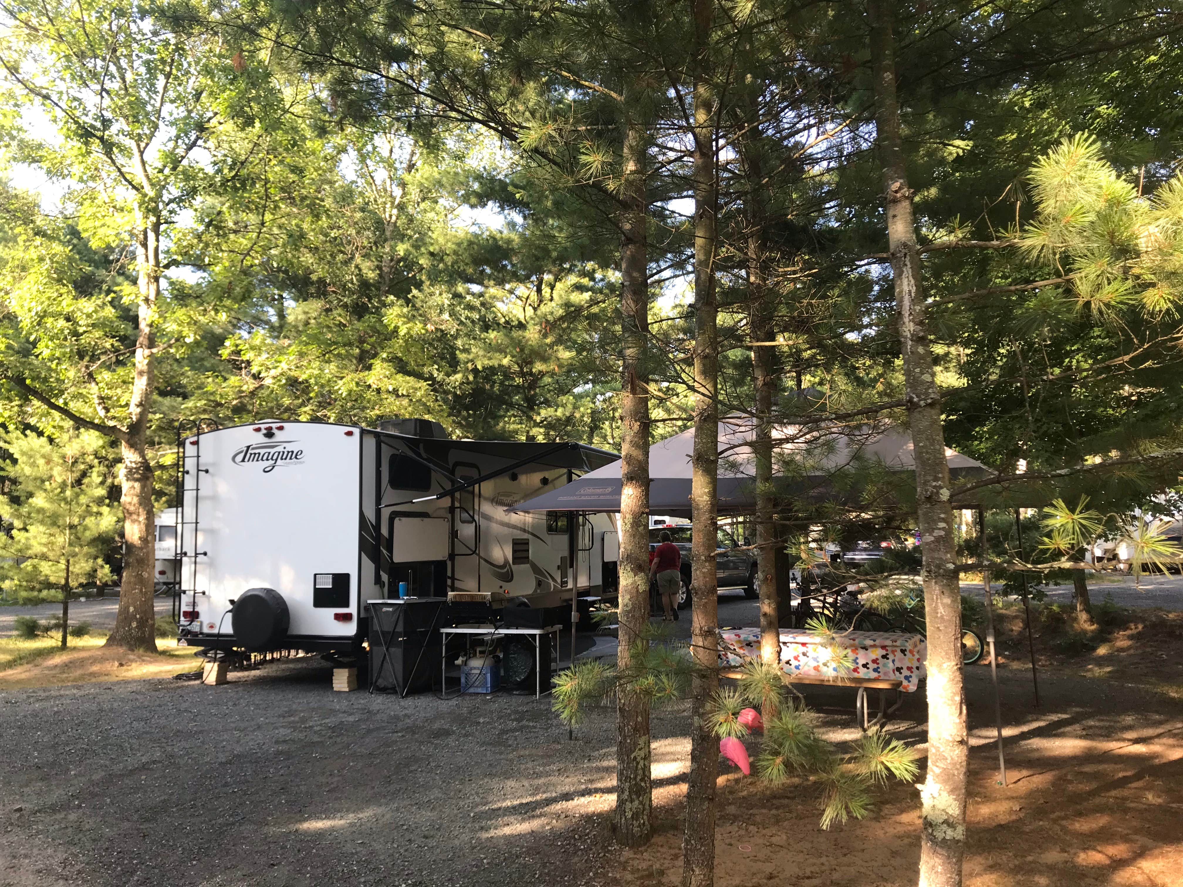 Jeff G.'s photo of rv camping at Hill & Hollow Campground & RV Park near Custer, MI