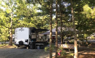 Jeff G.'s photo of rv camping at Hill & Hollow Campground & RV Park near Baldwin, MI
