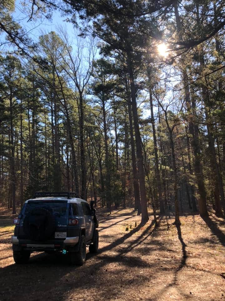 Camper-submitted photo at Billy Creek near Big Cedar, OK