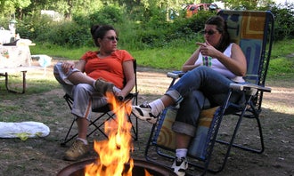 Camping near Honesdale - Poconos KOA: Soaring Eagle Campground and the Inn at Kellam's Bridge, Long Eddy, Pennsylvania