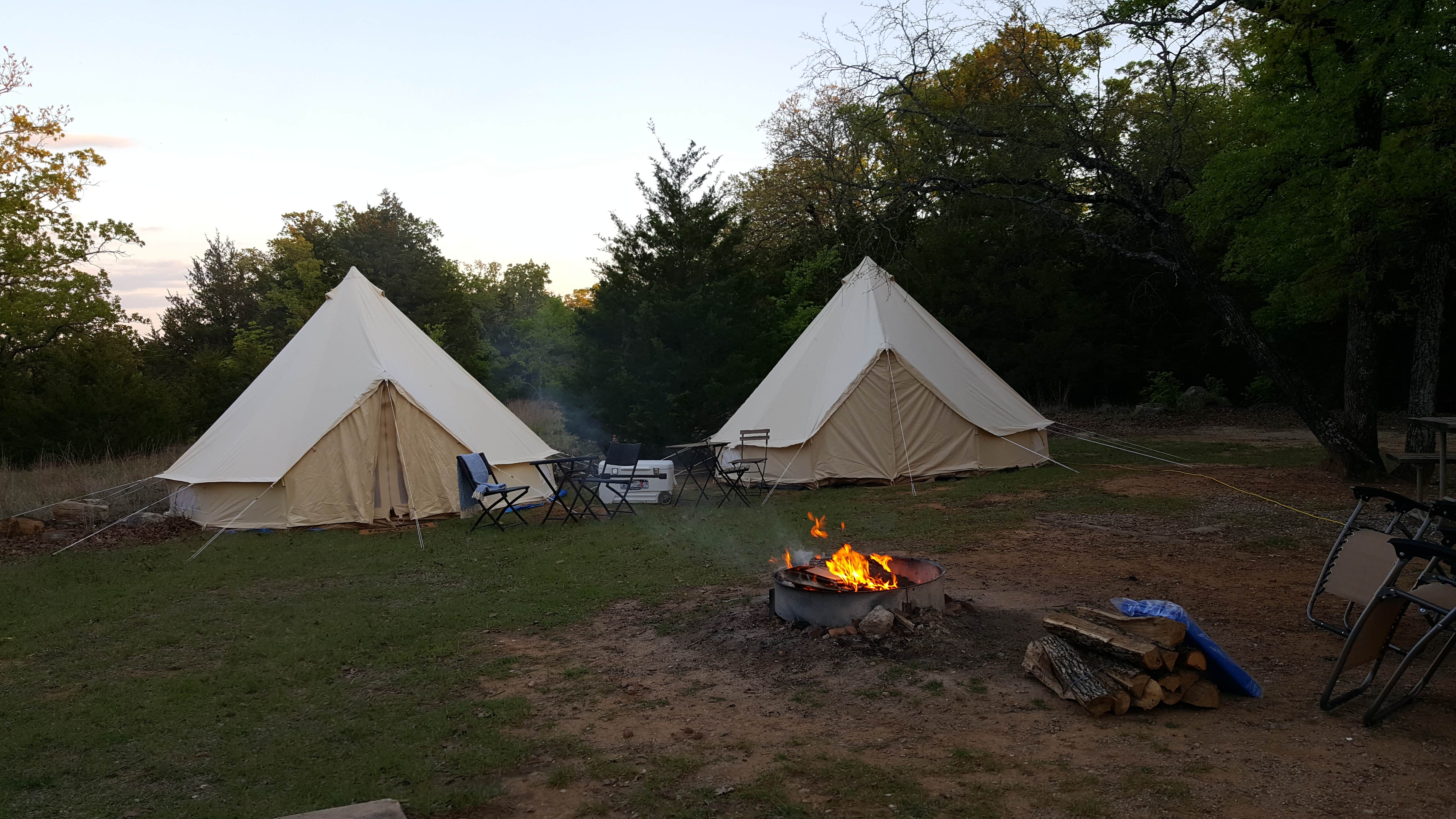 Camper submitted image from Duke's Forest Campground — Lake Murray State Park - 1