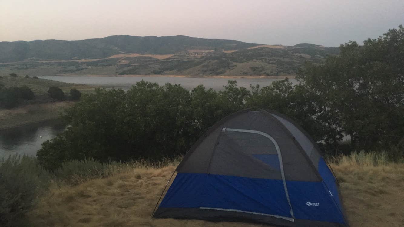 Camper-submitted photo at Hailstone - Upper Fisher Campground — Jordanelle State Park near Heber, UT