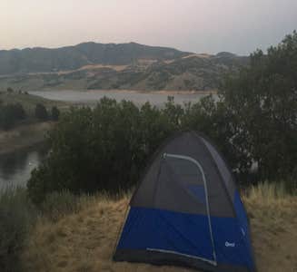Camper-submitted photo from Bridger Bay Campground — Antelope Island State Park