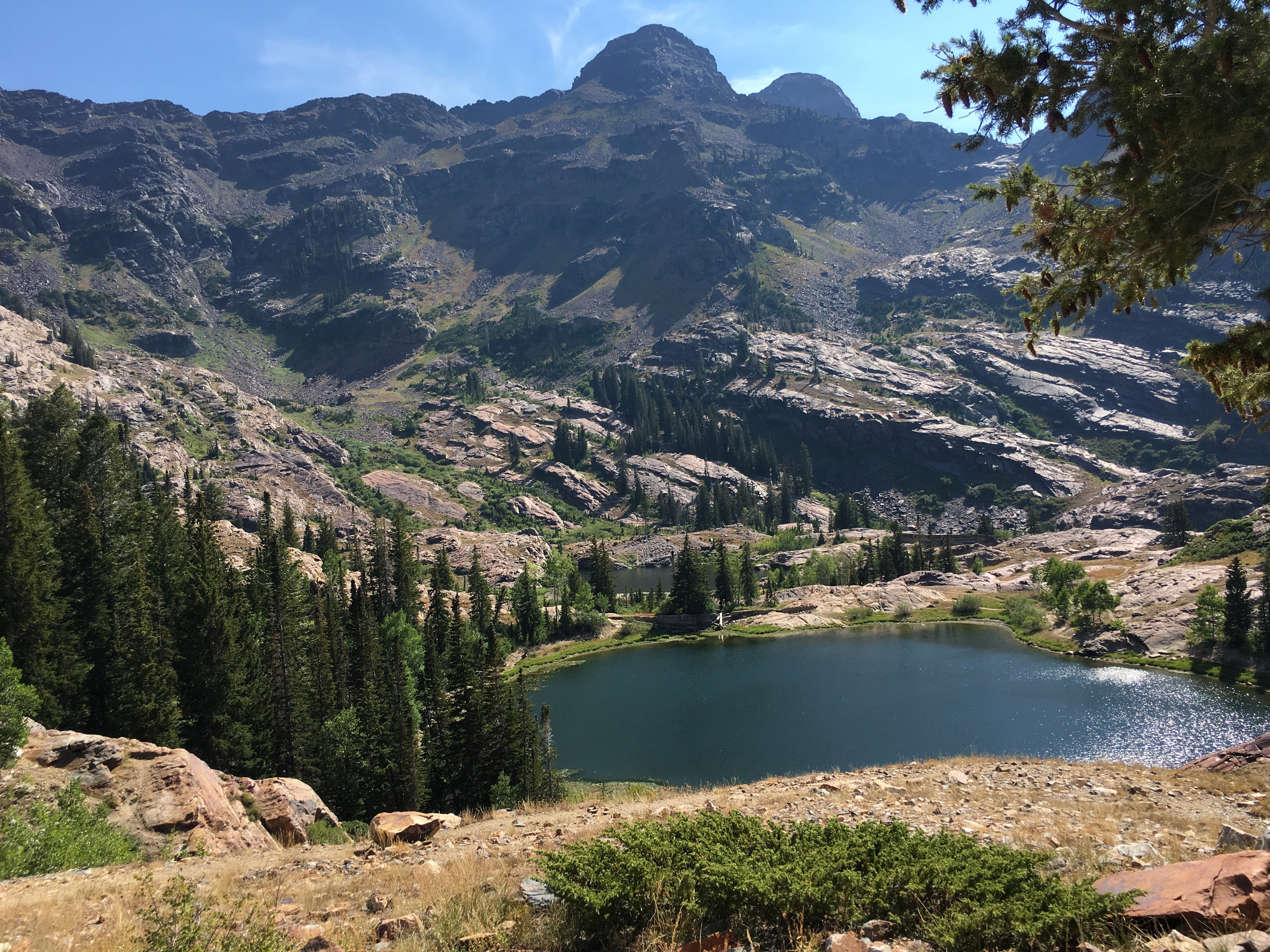 Camper submitted image from Lake Blanche Trail - Backcountry Camp - 1