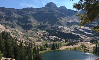 Camping near Spruces - Big Cottonwood: Lake Blanche Trail - Backcountry Camp, Mounthaven, Utah