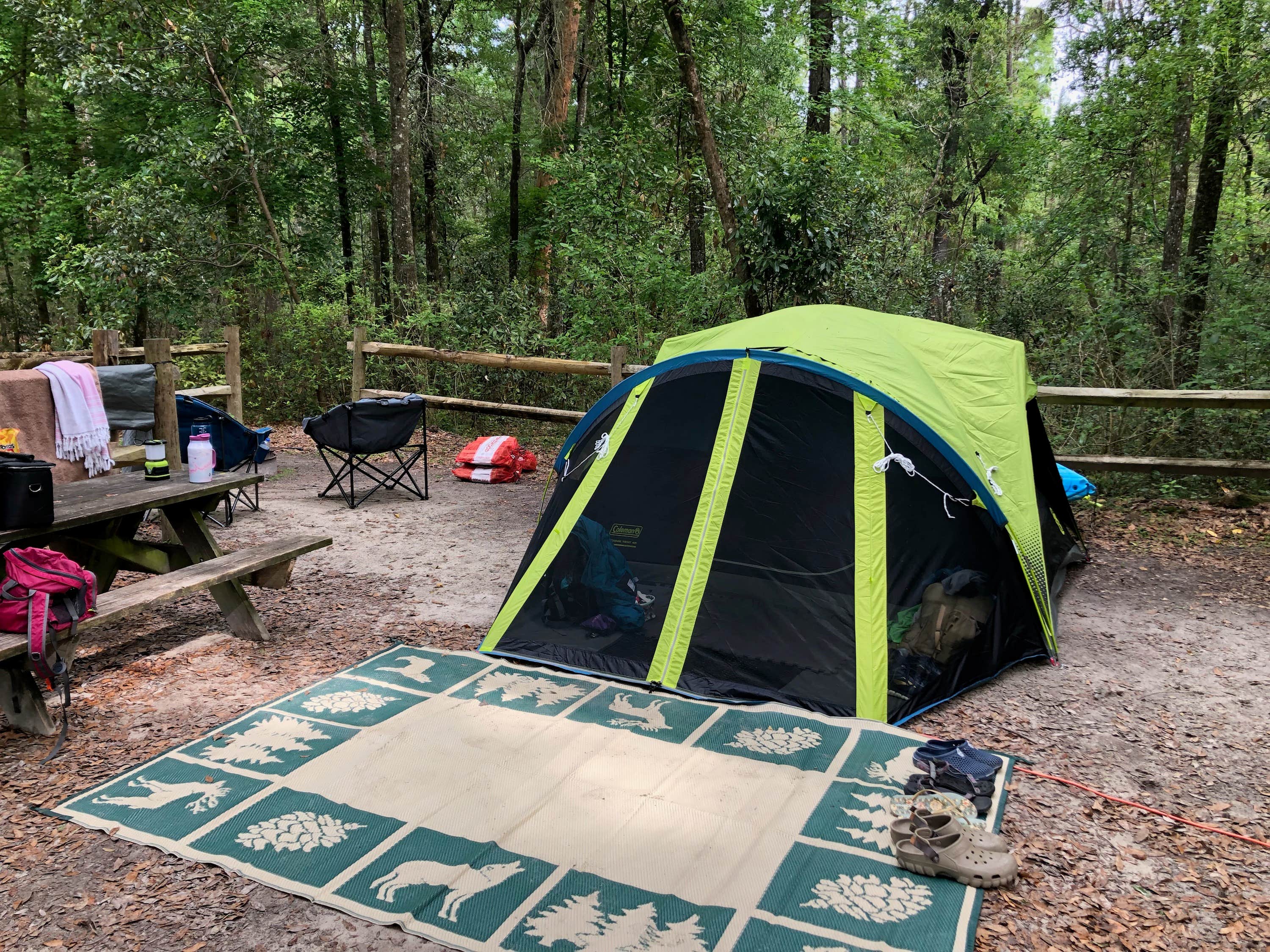 Sean B.'s photo at Dogwood Campground — O'Leno State Park near Osceola National Forest