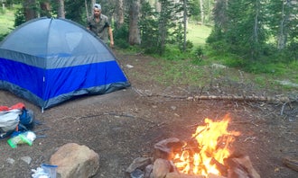 Camping near Wandin: Uinta Canyon, Neola, Utah
