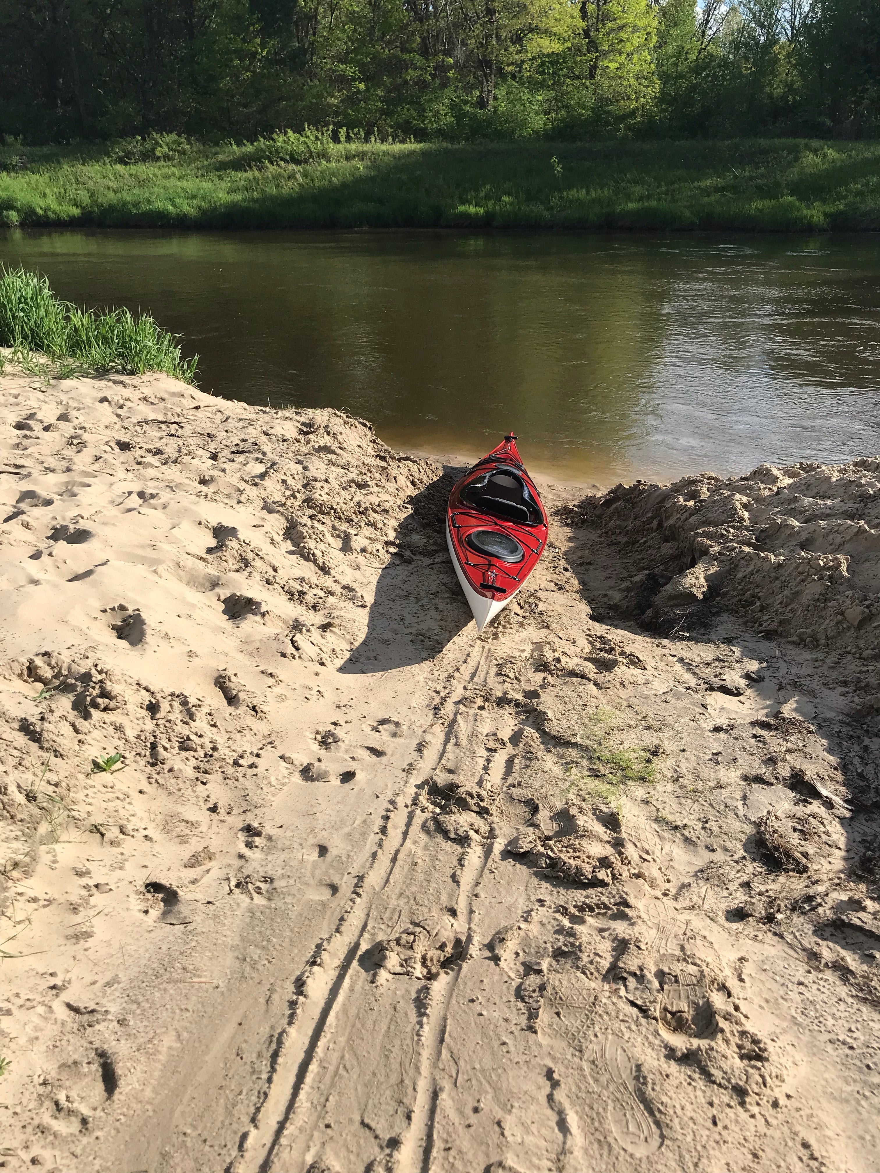 Canoe-landing
