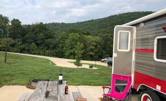 Judith B.'s photo of rv camping at Timbuktu Campground — Echo Bluff State Park near Hartshorn, MO