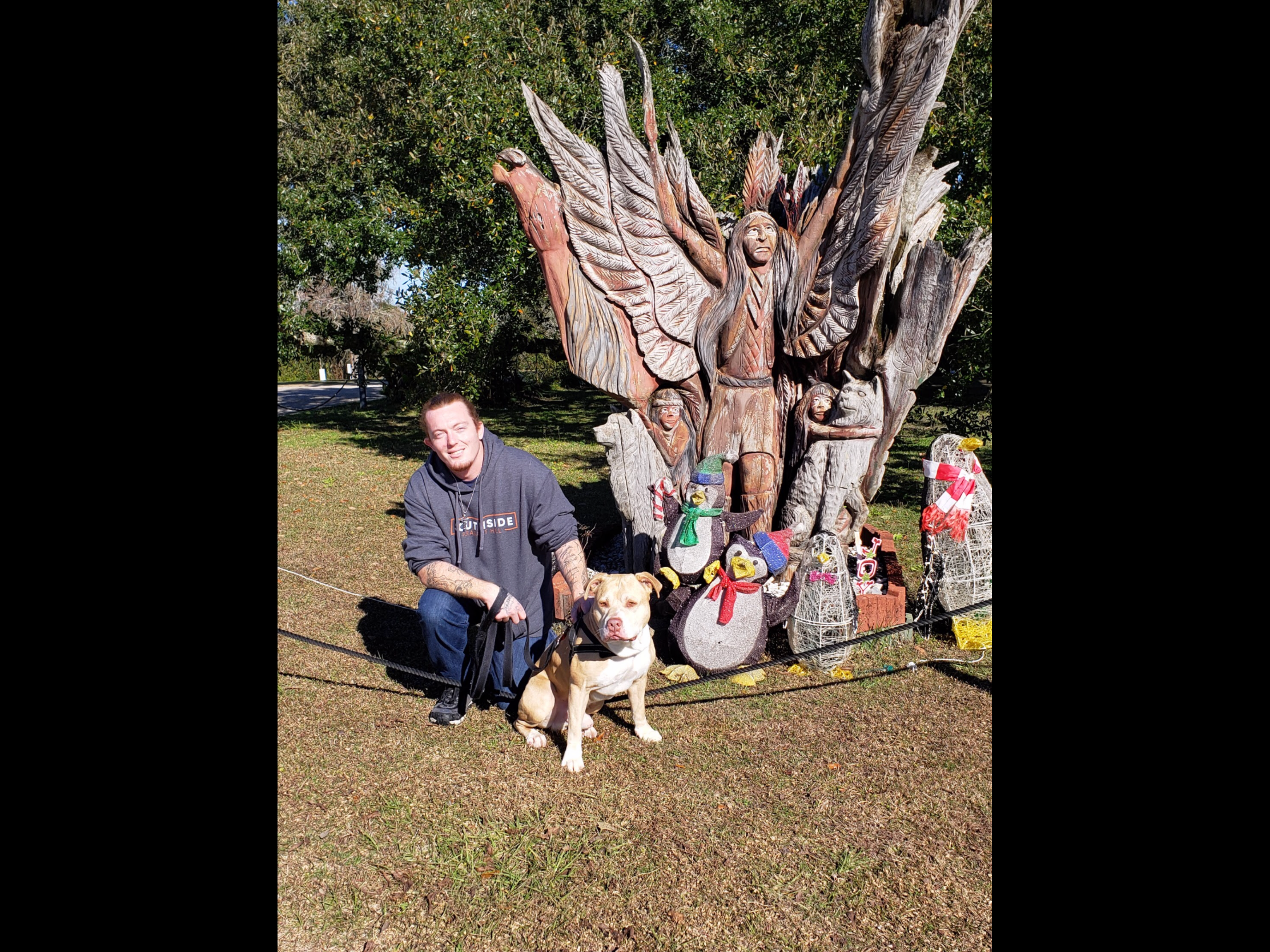 Harvey B.'s photo of camping with pets at Wolf River Resort near Gulfport, MS