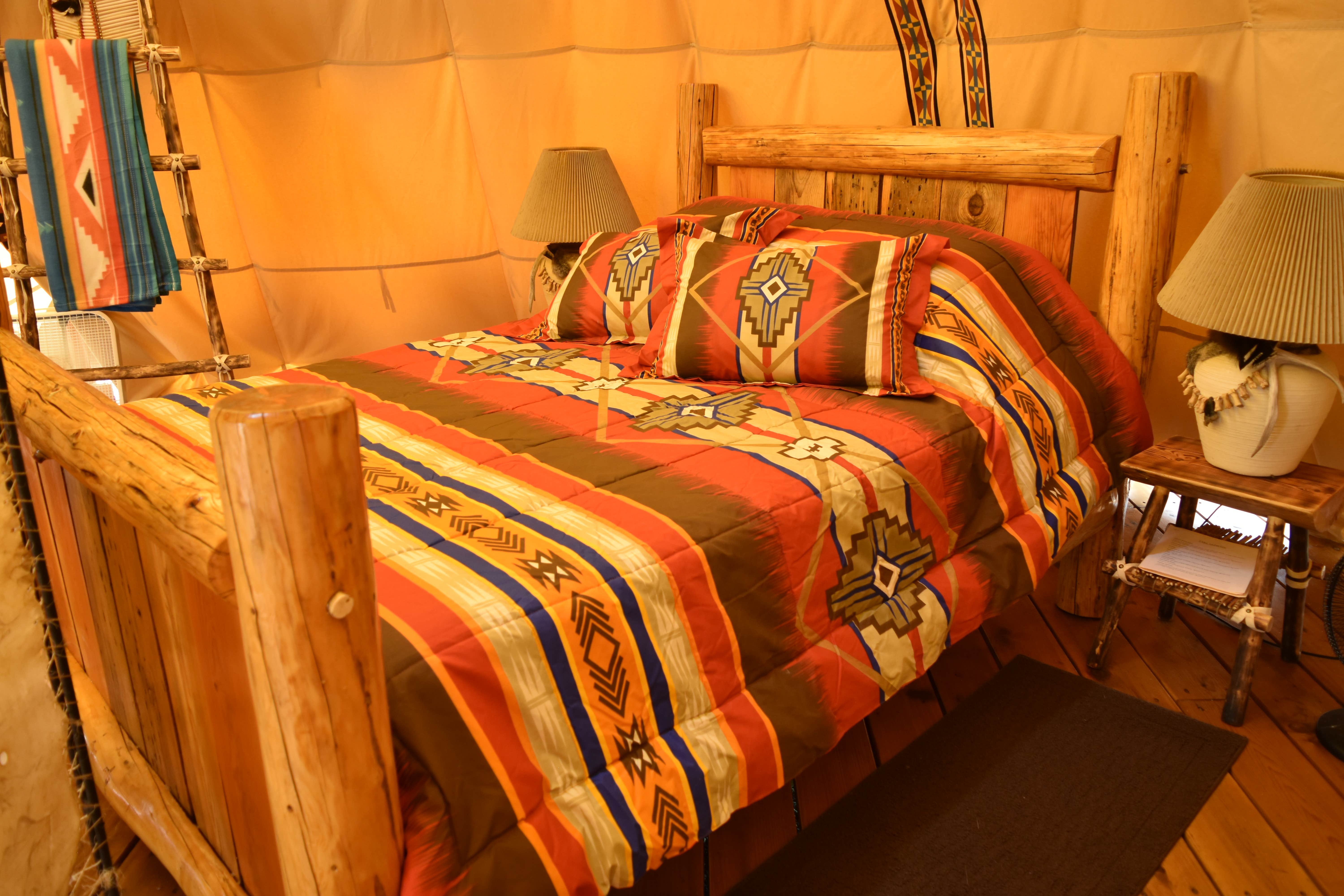 Esther O.'s photo of glamping accommodations at Gold Mountain RV Park near Coulee Dam, WA