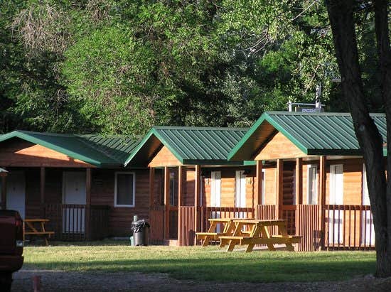 Kevin C.'s photo of a cabin at Shell Campground near Dayton, WY