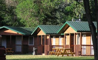 Kevin C.'s photo of a cabin at Shell Campground near Cowley, WY