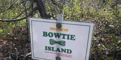 Bow-tie Island Primitive Campsite