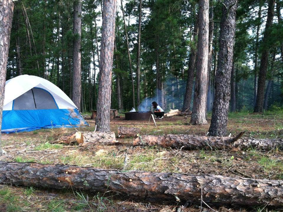 Les R.'s photo at Bear Den Landing Canoe Camp near Midway, MN