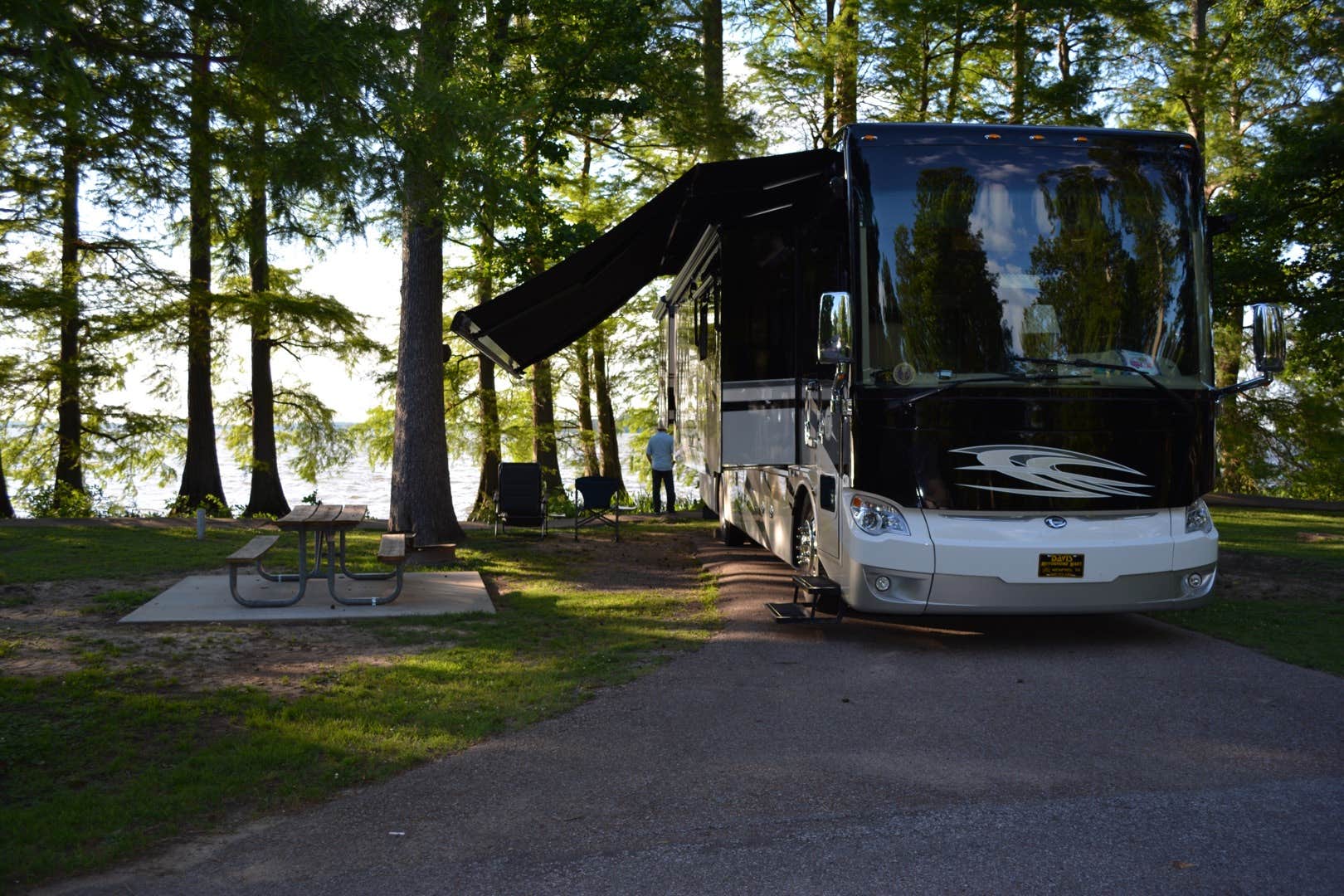 Cheryl C.'s photo of rv camping at South Campground — Reelfoot Lake State Park near Troy, TN