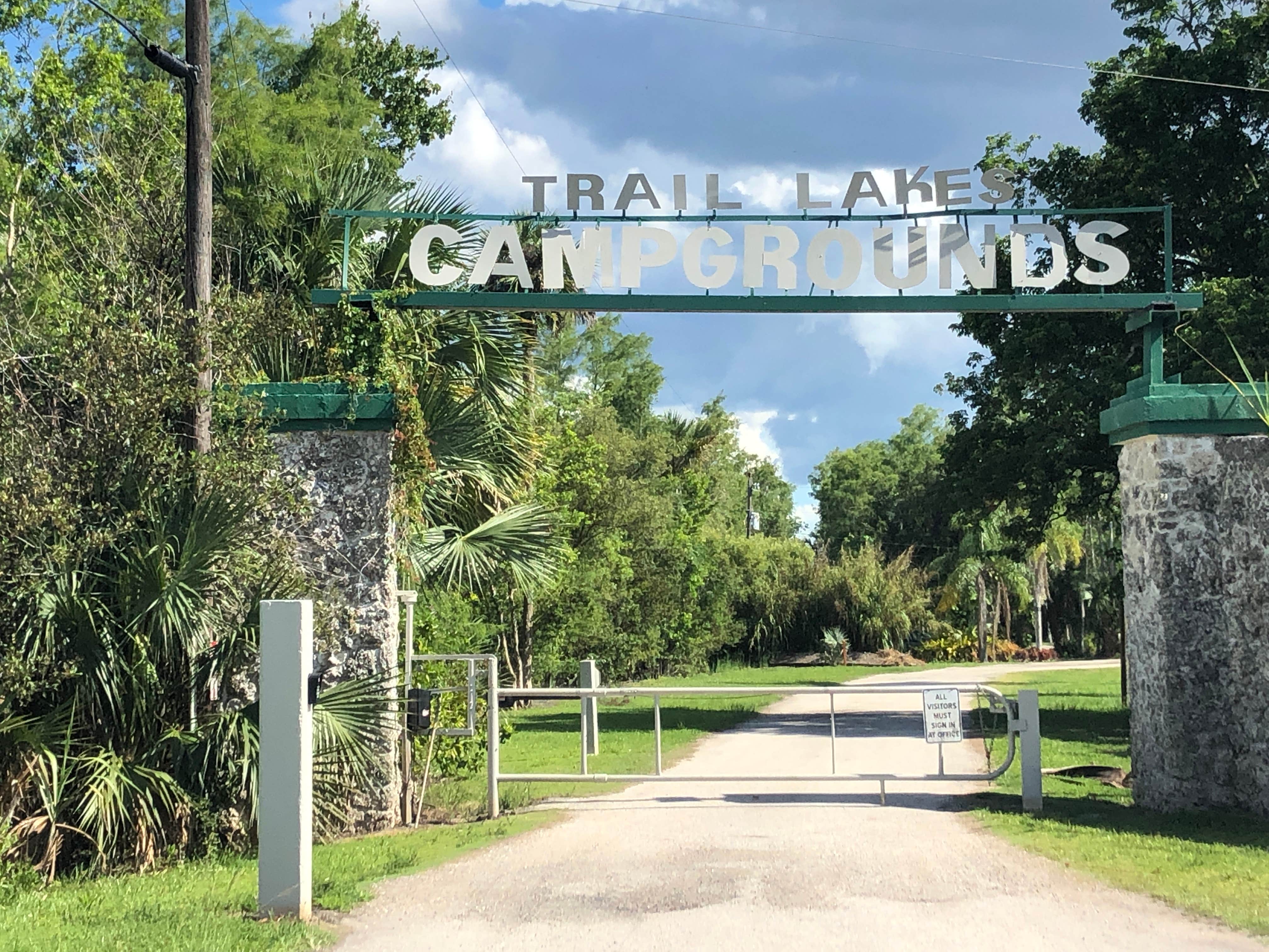 Trail lakes shop campground everglades